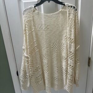 Cream Knit Women's Sweater